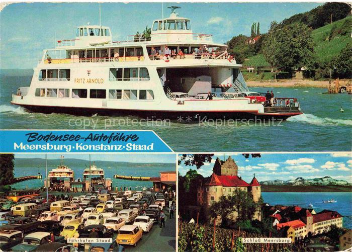 Faehre Ferry Bac Traghetto-- Bodensee Meersburg Konstanz