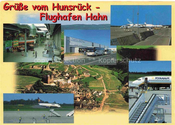 Flughafen Airport Aeroporto Hunsrueck Rhein Mosel Ryanair