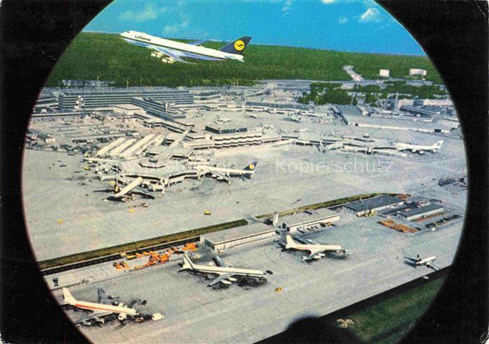 Flughafen Airport Aeroporto Frankfurt Main Rhein Lufthansa