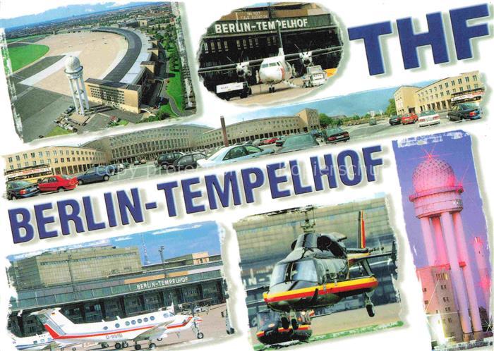 Flughafen Airport Aeroporto Berlin Tempelhof