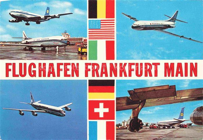 Flughafen Airport Aeroporto Frankfurt Main Lufthansa