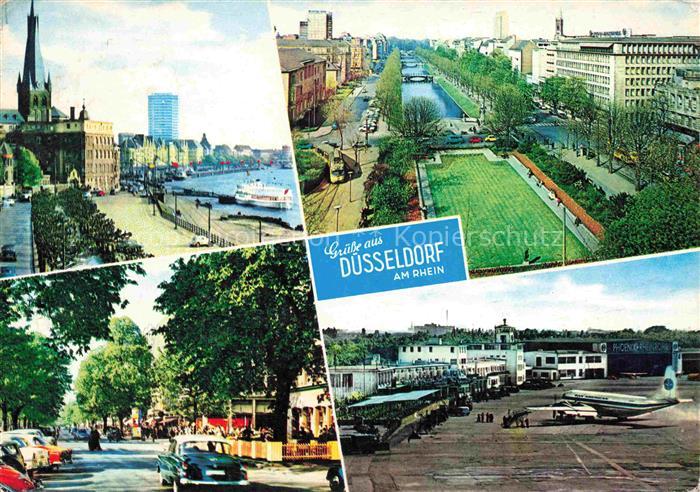 Flughafen Airport Aeroporto Duesseldorf Rhein Koenigsallee