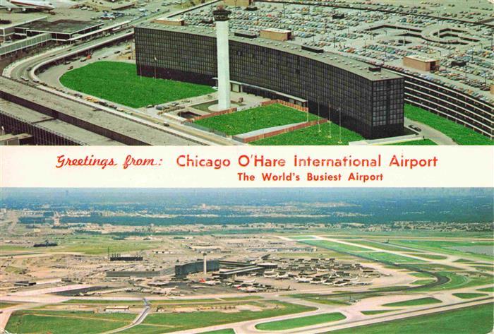 Flughafen Airport Aeroporto Chicago O'Hare