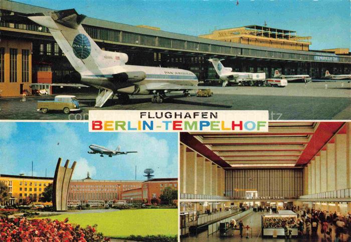 Flughafen Airport Aeroporto Berlin Tempelhof