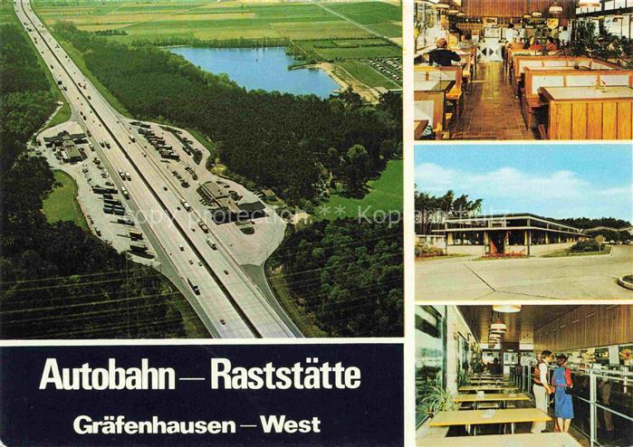 Autobahn Autostrada Autoroute Highway Graefenhausen West Darmstadt Weiterstadt