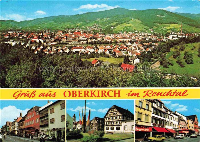 Oberkirch Baden Panorama Renchtal Schwarzwald Ortsansichten