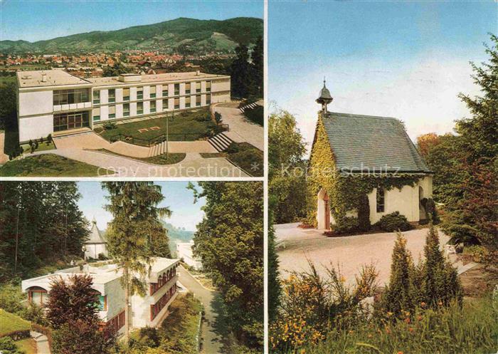 Oberkirch Baden Schoenstattheim Marienfried Kapelle