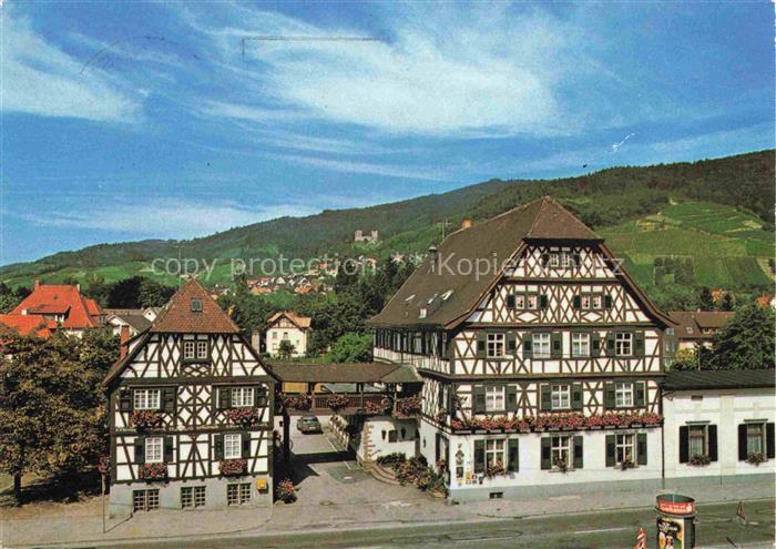 Oberkirch Baden Romantik-Hotel Restaurant Zur oberen Linde Fachwerkhaus