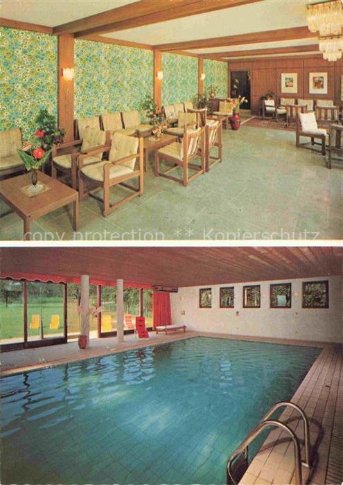 oedsbach Oberkirch BW Hotel Pension Gruener Baum Aufenthaltsraum Hallenbad