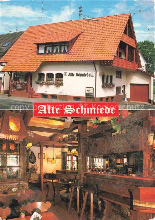 Buehl Offenburg Alte Schmiede Gaststaette Pilsstube
