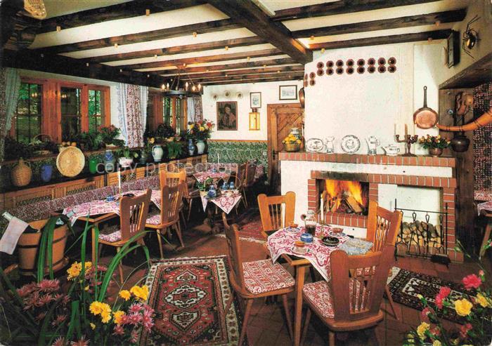 Sasbachwalden Achern Ortenaukreis BW Restaurant Café Hohritt Bauernstube Kamin