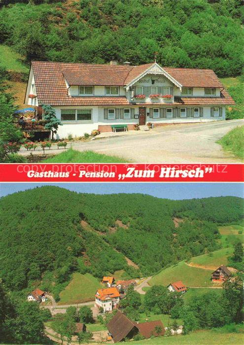 Maisach Oppenau Ortenaukreis Schwarzwald BW Gasthaus zum Hirsch Panorama