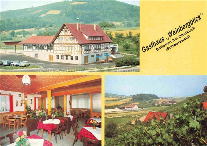 Bottenau Gasthaus Weinbergblick Gastraum Panorama Weinberge