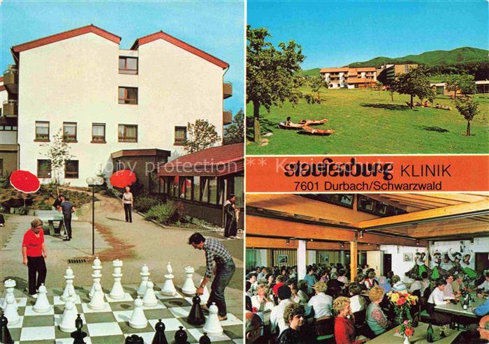 Durbach Schwarzwald Offenburg Staufenburg Klinik Restaurant Bodenschach