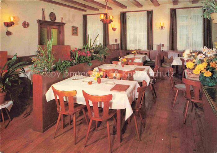 Ringelbach Oberkirch Ortenaukreis BW Gasthof Pension Salmen Restaurant