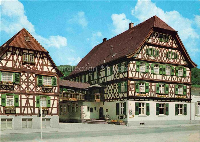 Oberkirch Baden Hotel Obere Linde Fachwerkhaeuser