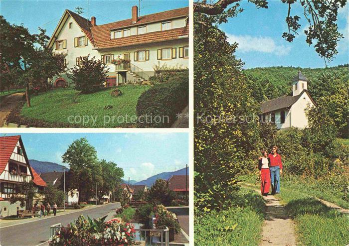 Ohlsbach Kinzigtal BW Gaestehaus Laible Hauptstrasse Kapelle