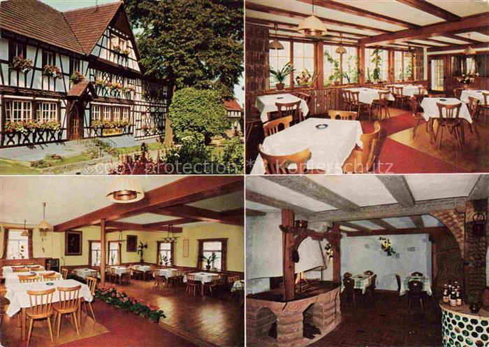 Sasbachwalden Achern Ortenaukreis BW Gasthof Pension Engel Restaurant Fachwerkh
