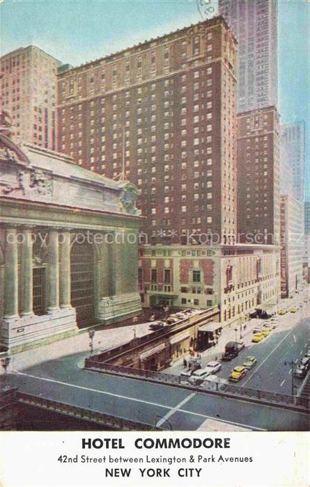 NEW YORK City USA Hotel Commodore