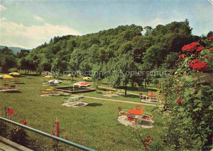 Sasbachwalden Achern Ortenaukreis BW Cafe Pension Fallert Park
