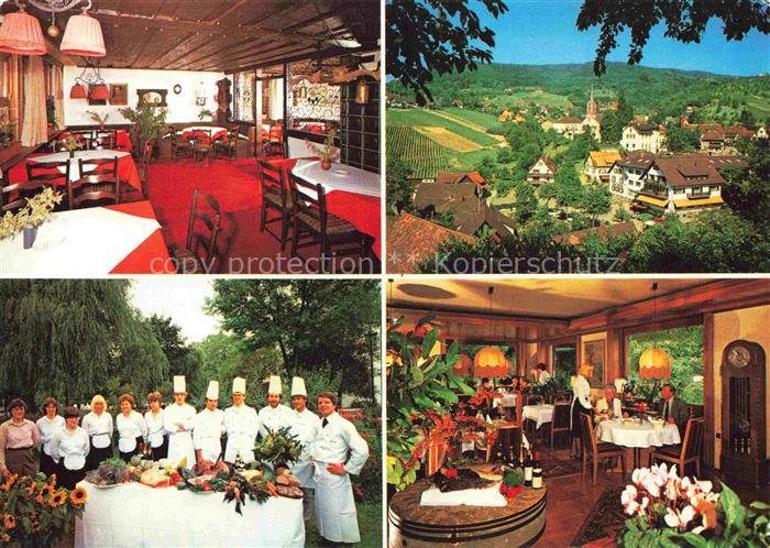 Sasbachwalden Achern Ortenaukreis BW Hotel Talmuehle Gastraeume Panorama Hotelp
