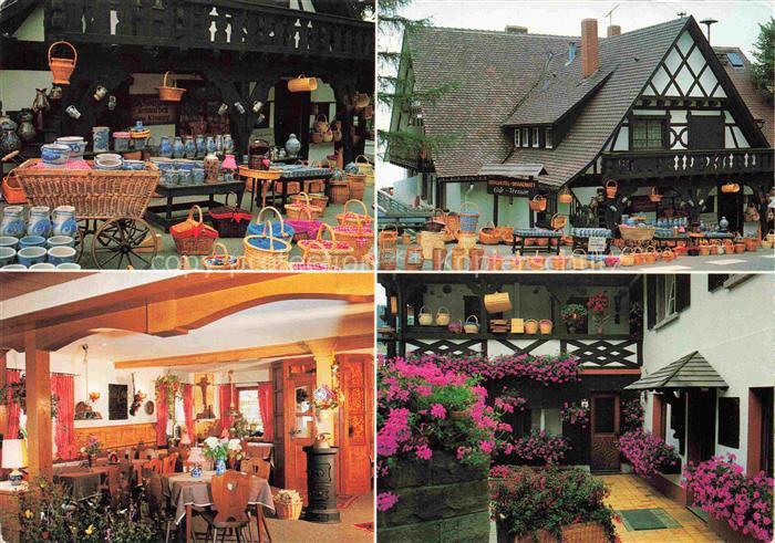 Brandmatt Sasbachwalden Ortenaukreis BW Berghotel Brandmatt Gastraeume Terrasse