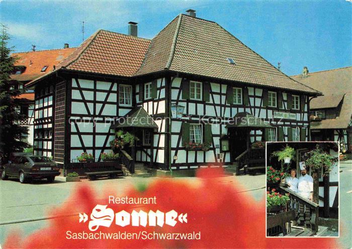 Sasbachwalden Achern Ortenaukreis BW Restaurant Sonne