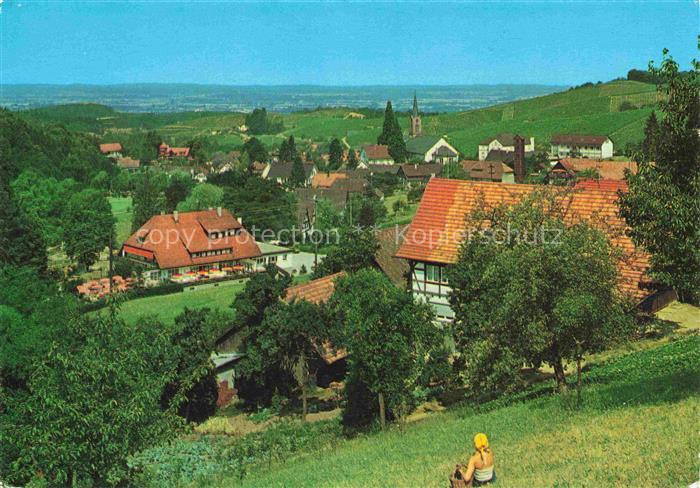 Sasbachwalden Achern Ortenaukreis BW Panorama