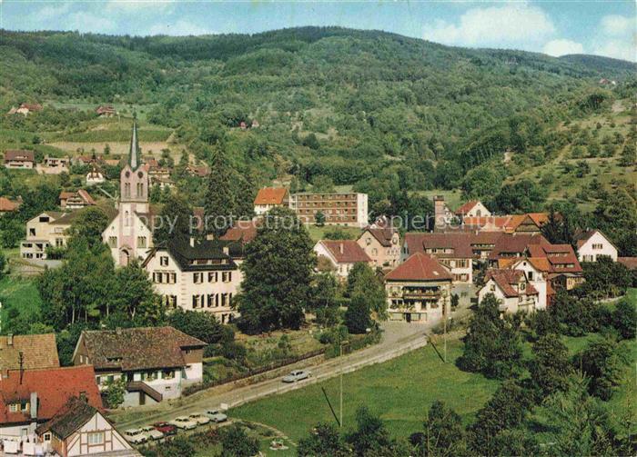 Sasbachwalden Achern Ortenaukreis BW Panorama