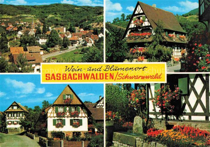 Sasbachwalden Achern Ortenaukreis BW Panorama Ortsmotive