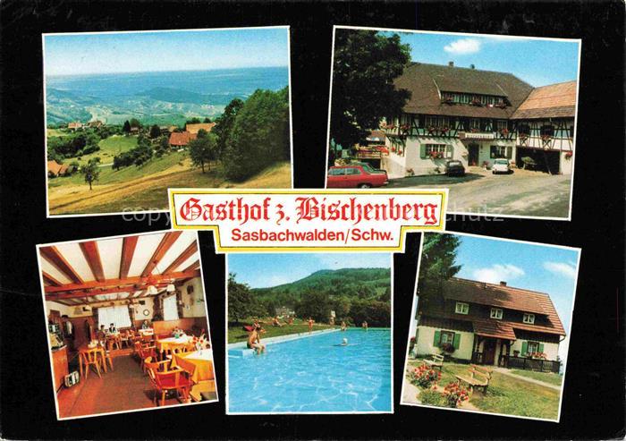 Sasbachwalden Achern Ortenaukreis BW Gasthof zum Bischenberg Panorama Gastraum