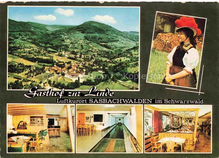 Sasbachwalden Achern Ortenaukreis BW Fliegeraufnahme Schwarzwaelderin Gasthof z
