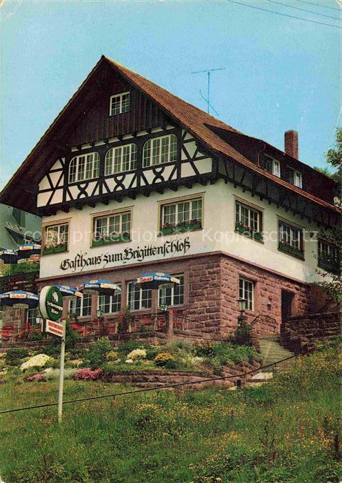 Brandmatt Sasbachwalden Ortenaukreis BW Gasthaus zum Brigittenschloss