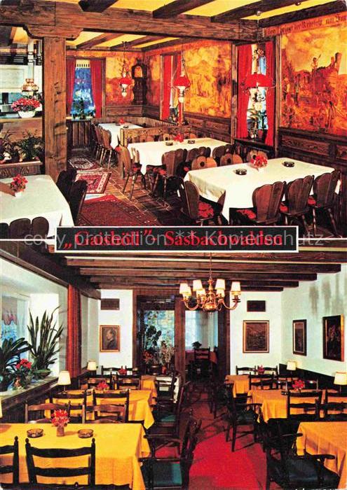 Sasbachwalden Achern Ortenaukreis BW Gasthof Gaishoell Gastraeume