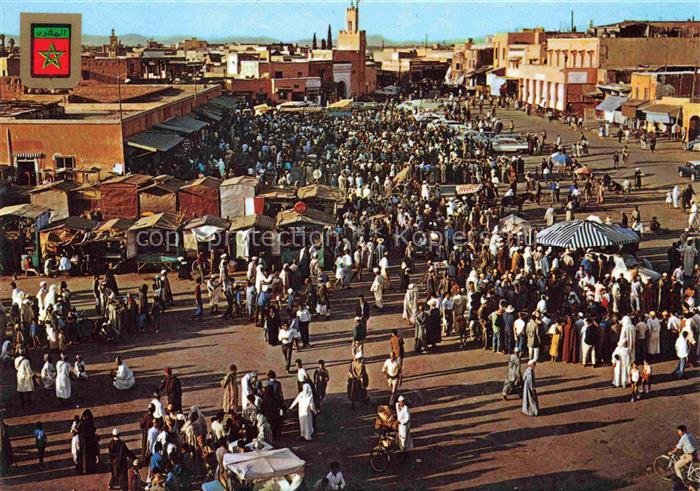 Marrakech Marrakesch Maroc Plaza Djemaa El Fna
