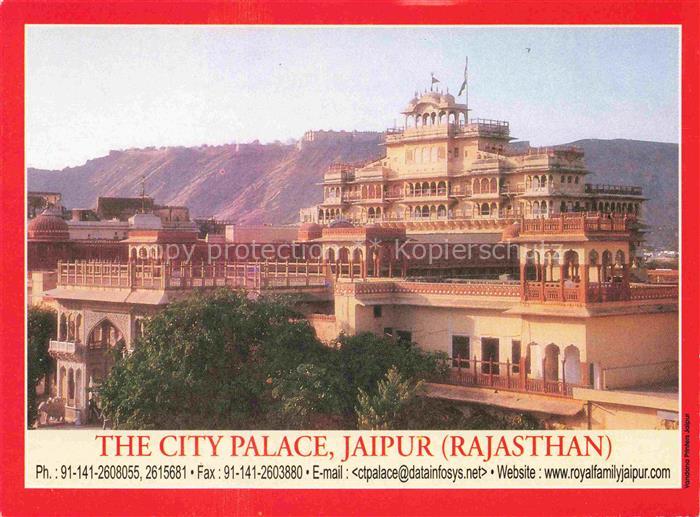 Jaipur Rajasthan India The City Palace