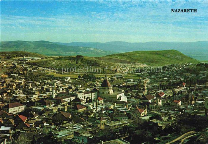 Nazareth  Illit Israel Fliegeraufnahme