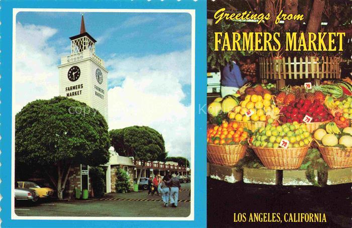 LOS ANGELES California USA Farmers Market