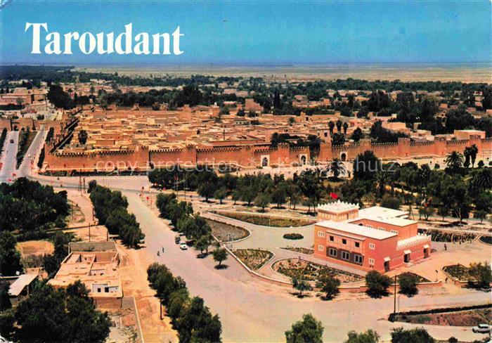 Taroudant Maroc Vue aerienne
