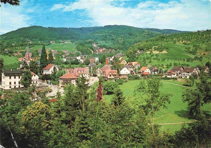 Sasbachwalden Achern Ortenaukreis BW Panorama