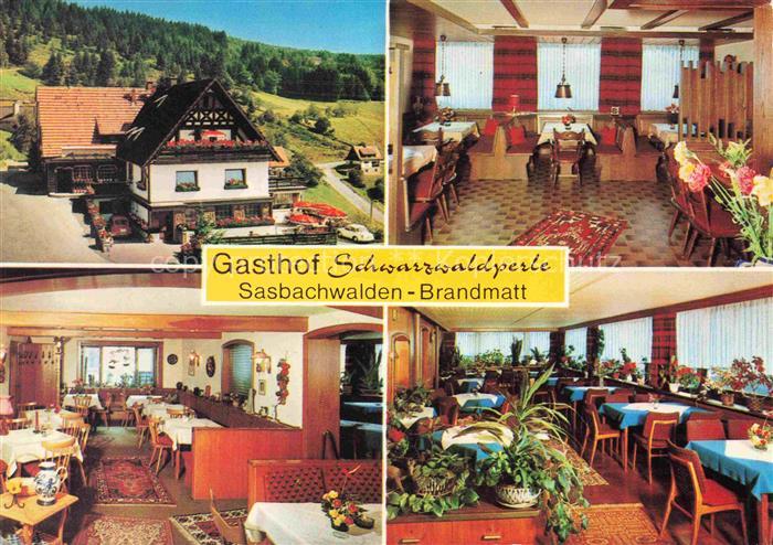 Brandmatt Sasbachwalden Ortenaukreis BW Gasthof Schwarzwaldperle Gastraeume