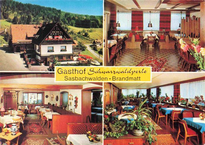Brandmatt Sasbachwalden Ortenaukreis BW Gasthof Schwarzwaldperle Gastraeume