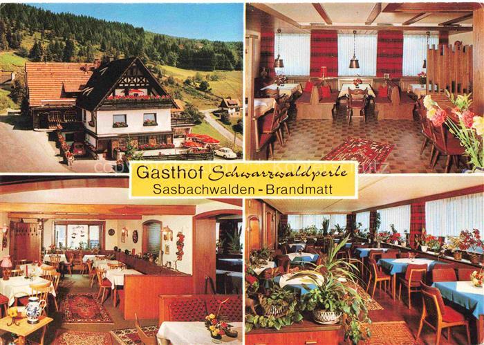 Brandmatt Sasbachwalden Ortenaukreis BW Gasthof Schwarzwaldperle Gastraeume