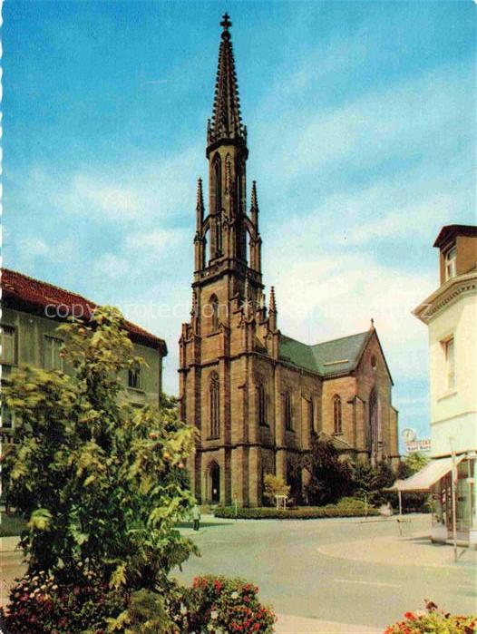 OFFENBURG Offenbourg Ev Kirche