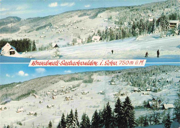 Brandmatt Sasbachwalden Ortenaukreis BW Panorama