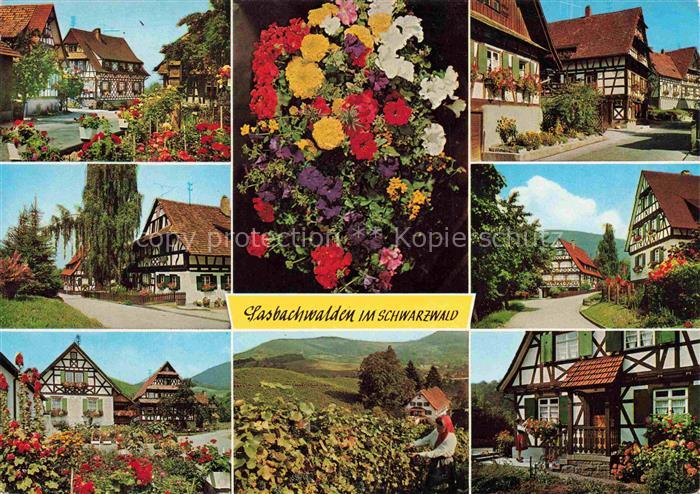 Sasbachwalden Achern Ortenaukreis BW Blumendorf Motive