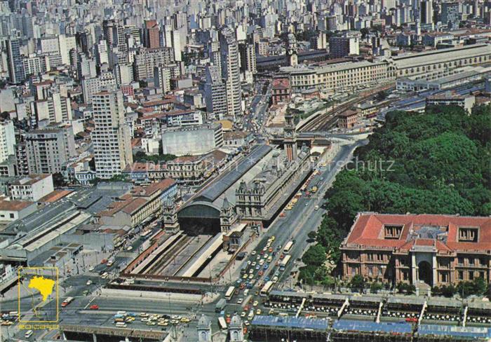 SAO PAULO Brazil Fliegeraufnahme