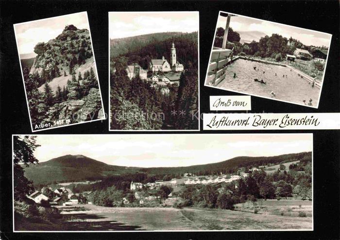 Bayerisch Eisenstein Arber Kirche Schwimmbad Panorama