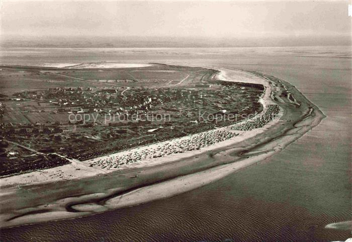 LANGEOOG Nordseebad Fliegeraufnahme
