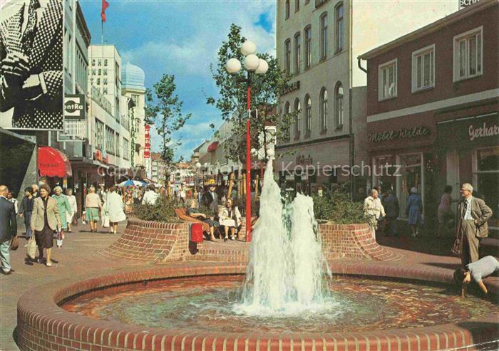 Harburg Elbe Hamburg Lueneburger Strasse Springbrunnen